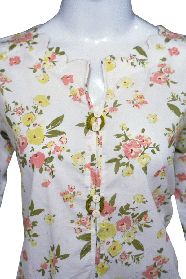 Spring Blossom Kurta Set - Image 2