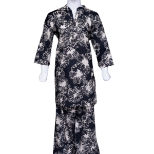 Tropical Noir Floral Co-ord