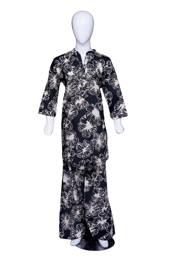 Tropical Noir Floral Co-ord