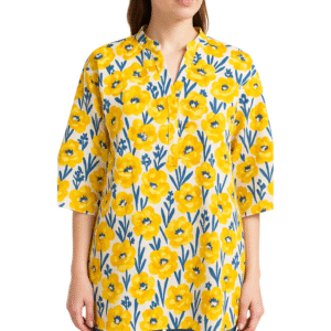 "Sunbeam Bloom Baggy Kurti"