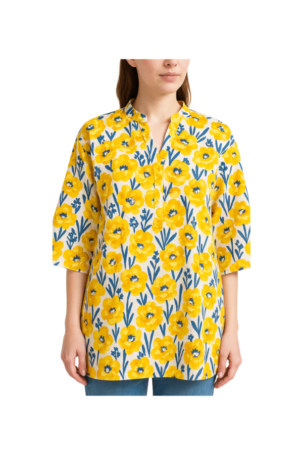 "Sunbeam Bloom Baggy Kurti"
