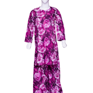"Purple Floral Harmony"
