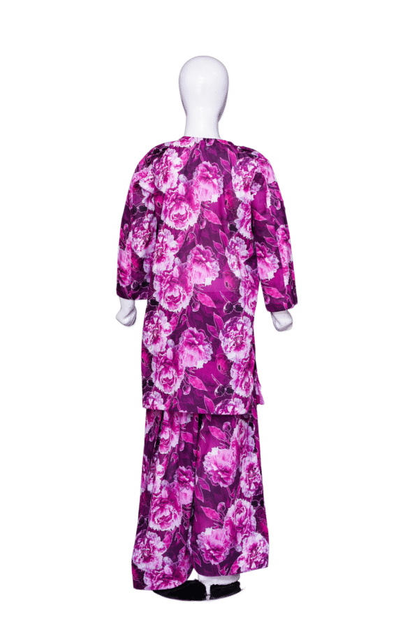 "Purple Floral Harmony" - Image 3